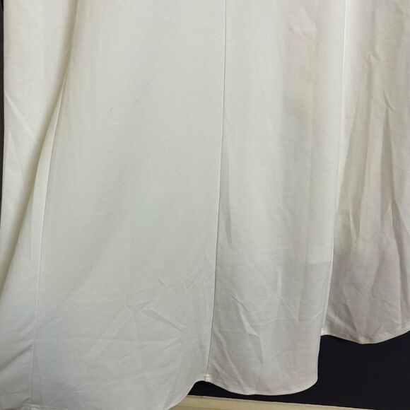 Lulus Blessed Romance White Sleeveless Button Back Mermaid Maxi Dress Large - Picture 13 of 14